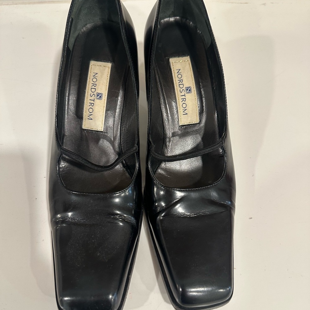 Nordstrom Women's Black Mary Jane’s Heels